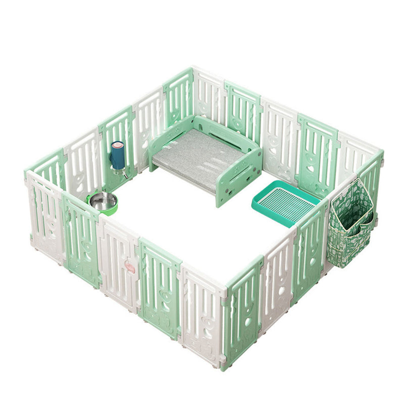 PAWS ASIA Wholesale Plastic Durable Indoor Large Puppy Play Pet Exercise Dog Playpen Kennels