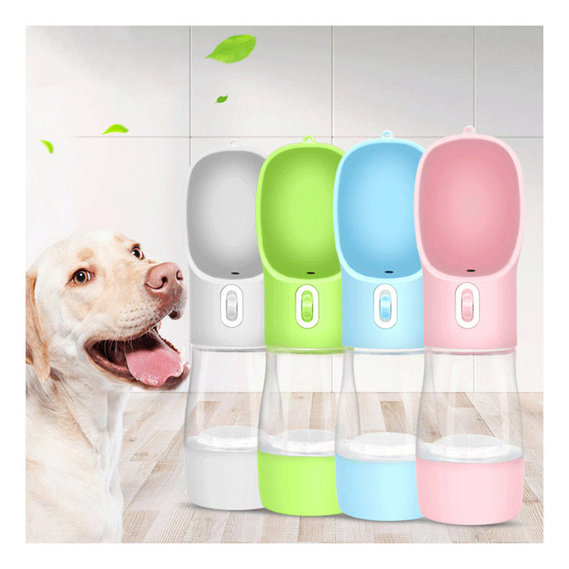 PAWS ASIA Wholesale Plastic Portable Travel Multi Use Dog Drink Bottle With Dog Food