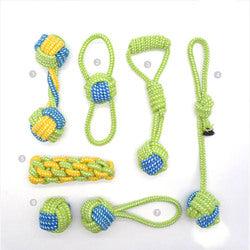 PAWS ASIA Manufacturers Chewing Interactive Eco Friendly Teeth Cleaning Assorted Dog Toy Set Rope