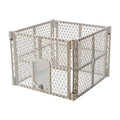 PAWS ASIA Factory Plastic Foldable Clear Open Small Dog Playpen Exercise Pet Fence