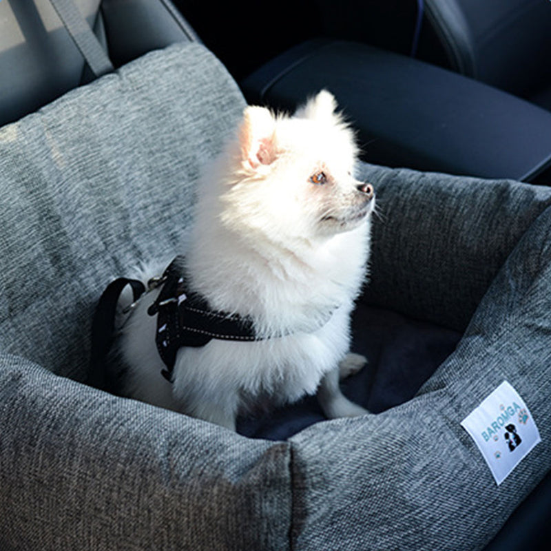 PAWS ASIA Manufacturers Dropshipping Hot Sale Travel Portable Easy Clean Safe Square Dog Car Bed