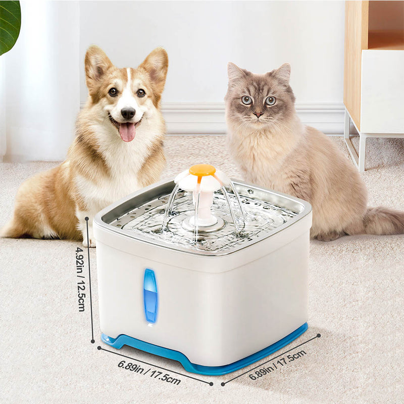 PAWS ASIA Wholesale Popular Small Automatic Multiple Pet Feeder Water Dispenser