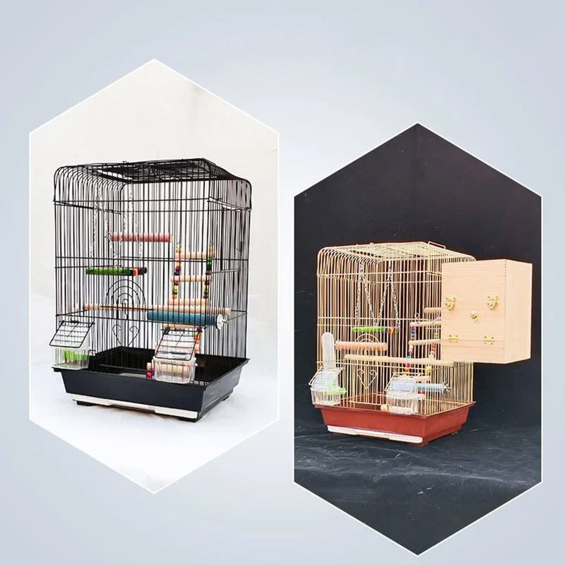 PAWS ASIA Chinese Manufacturer Hot Sale Metal Luxury Hanging Breeding Cage Love Birds With Plastic Trays