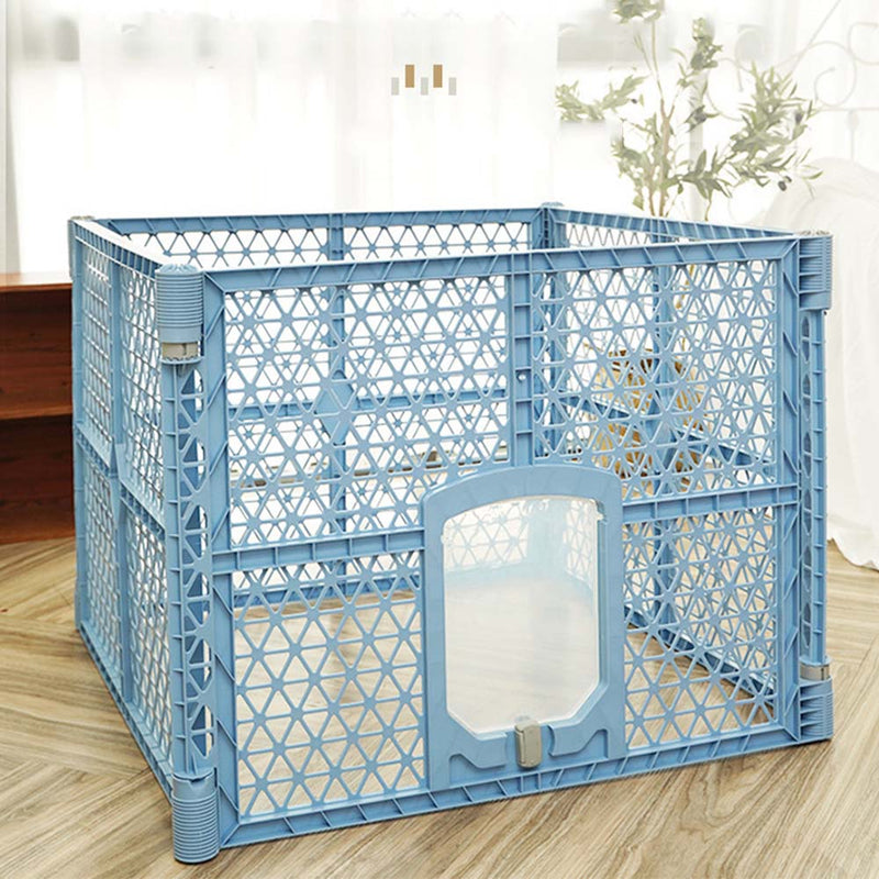 PAWS ASIA Factory Plastic Foldable Clear Open Small Dog Playpen Exercise Pet Fence