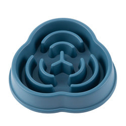 PAWS ASIA Suppliers Eco Friendly Plastic Portable Non Slip Slow Feeder Dog Bowl Travel