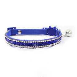 PAWS ASIA Wholesale Pet Accessories Breakaway Luxury Rhinestone Dog Cat Collar With Bells