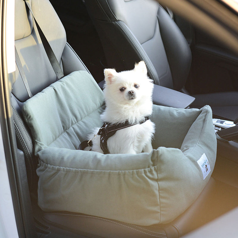 PAWS ASIA Manufacturers Dropshipping Hot Sale Travel Portable Easy Clean Safe Square Dog Car Bed