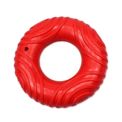 PAWS ASIA Suppliers Dropshipping TPR Plain Color Funny Teeth Cleaning Round Pet Dog Squeaky Toys