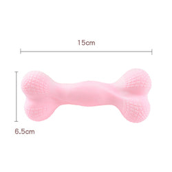 PAWS ASIA Manufacturers Dropshipping Eco Friendly Milk Flavor Chewing Bone Shape TPR Dog Toy