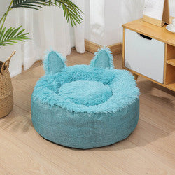 PAWS ASIA Supplier Best Selling Eco Friendly Comfortable Fluffy Velvet Cute Cat Bed Pet Dog