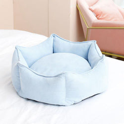 PAWS ASIA Ebay Best Sell Princess Style Comfortable Eco Friendly Fluffy Couch Dog Bed Cat