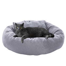 PAWS ASIA Suppliers Dropshipping Premium Plush Europe Style Washable Deluxe Cat Dog Bed