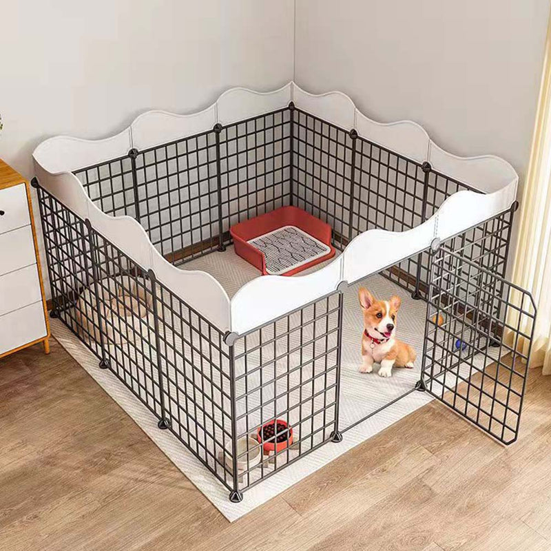 PAWS ASIA Suppliers Metal Small Freely Combined Dog Fence For Pet Isolation Cat Barrier Kennel