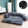 PAWS ASIA Wholesale New Large Luxury Washable Long Plush Super Soft Sofa Dog Bed Pet Carpet