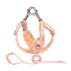 PAWS ASIA Manufacturers Cute Cheap Cotton Reflective Adjustable Dog Harness And Leash