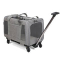 PAWS ASIA Wholesale Multifunctional Outdoor Collapsible Pet Trolley Case Cat Carrier Dog Bags With Wheels