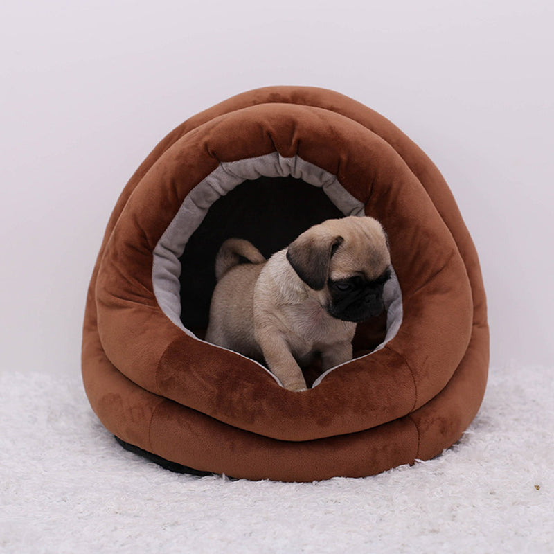 PAWS ASIA Supplier Wholesale Washable Cheap Eco Friendly Fancy Cute Fluffy Plush Small Dog Bed Cat