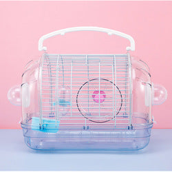 PAWS ASIA Wholesale Plastic Transparent Luxury Dwarf Hamster Accessories Cage