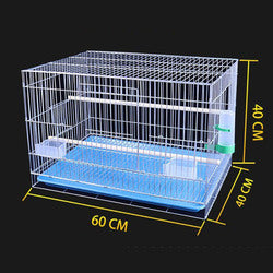 PAWS ASIA Wholesale Galvanized Wire Large Breeding Bird Cage With Tray Canary Nest For Sale