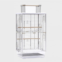 PAWS ASIA Manufacturers White Transparent Ornamental Big Acrylic Bird Cage