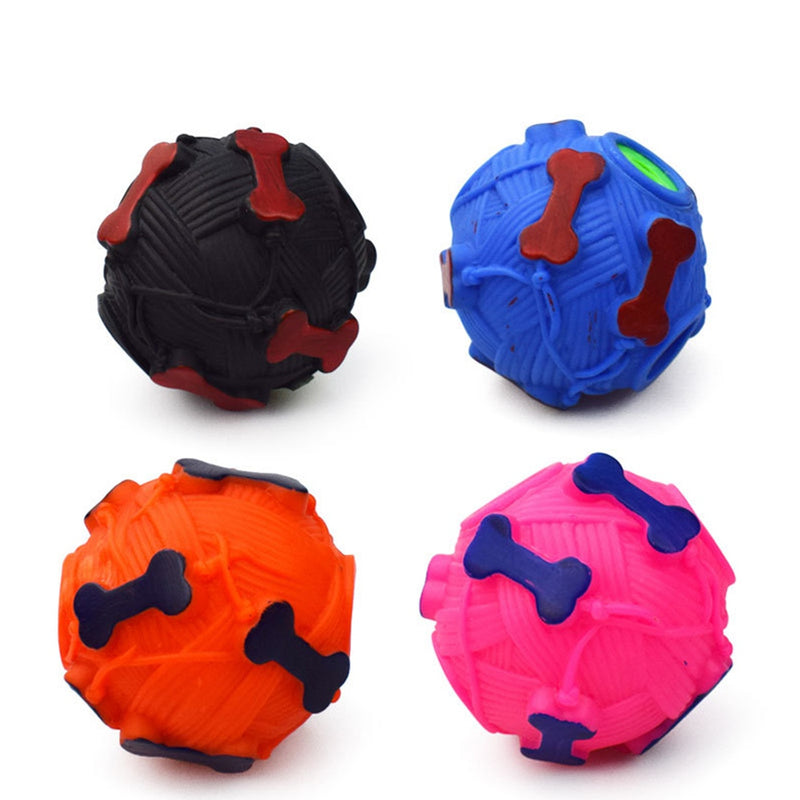 PAWS ASIA AliExpress Best Sale Eco Friendly Vinyl Feeder Leak Food Ball Dog Treat Toy Pet