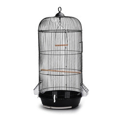 PAWS ASIA China Manufacturers Display Exotic Round Big Bird Cage With Feeder