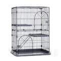 PAWS ASIA China Manufacturers Cheap Indoor Outdoor Steel Large Pet Cat Cage Carrier 3 Layer For Sale