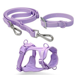 PAWS ASIA China Wholesale New Luxury Adjustable Waterproof Dog Collar Leash Set Harness Vest