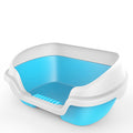 PAWS ASIA Suppliers Wholesale Plastic Many Colors Large Portable Cat Litter Box Pet Toilet