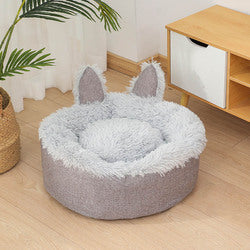 PAWS ASIA Supplier Best Selling Eco Friendly Comfortable Fluffy Velvet Cute Cat Bed Pet Dog