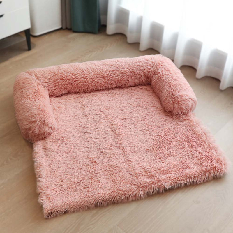 PAWS ASIA Wholesale New Large Luxury Washable Long Plush Super Soft Sofa Dog Bed Pet Carpet