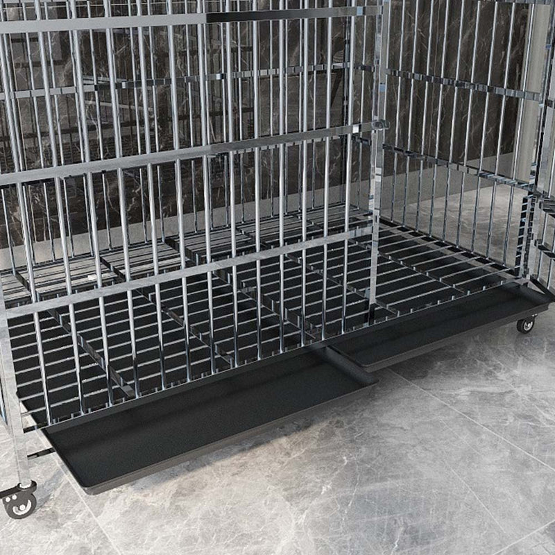 PAWS ASIA Suppliers High Quality Stainless Steel Wire High Duty Large Dog Cage With Tray Kennel