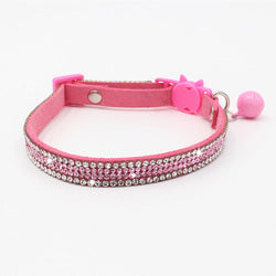 PAWS ASIA Wholesale Pet Accessories Breakaway Luxury Rhinestone Dog Cat Collar With Bells