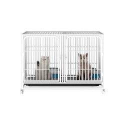 PAWS ASIA China Manufacturers Galvanized Steel Pipe Enclosures Large Commercial Pet Breeding Cat Cage 3 Layer