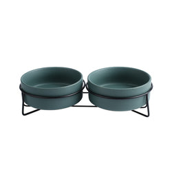 PAWS ASIA Manufacturers Ceramic Protect Cervical Double Elevated Cat Bowl Sets Dog Feeding