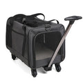 PAWS ASIA Wholesale Multifunctional Outdoor Collapsible Pet Trolley Case Cat Carrier Dog Bags With Wheels