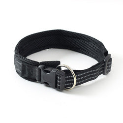 PAWS ASIA Manufacturers Customized High Quality Soft Mesh Adjustable Reflective Large Dog Collar