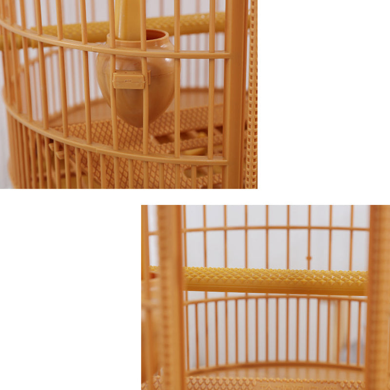 PAWS ASIA China Suppliers Round Breeding Canary Bird Cage With Side Door Aviary Budgie