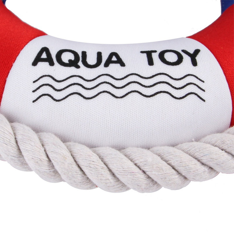 PAWS ASIA Ebay New Pet Products Cotton Summer Swimming Ring Sport Dog Toy