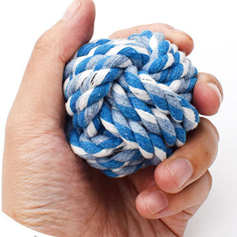 PAWS ASIA Manufacturers Direct Sale New Cotton Squishy Health Benefits Rope Ball Toy For Dog Pet