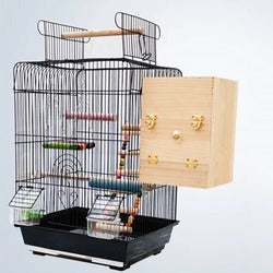 PAWS ASIA Chinese Manufacturer Hot Sale Metal Luxury Hanging Breeding Cage Love Birds With Plastic Trays