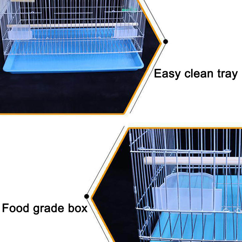 PAWS ASIA Wholesale Galvanized Wire Large Breeding Bird Cage With Tray Canary Nest For Sale