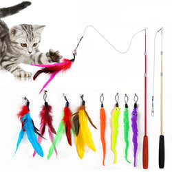 PAWS ASIA Factory Colorful Funny Interactive Foldable Tunnel Fish Mouse Cat Toy Set 24 Pack