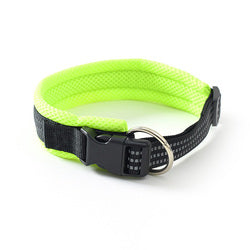 PAWS ASIA Manufacturers Customized High Quality Soft Mesh Adjustable Reflective Large Dog Collar