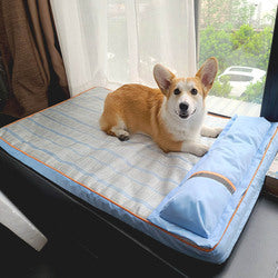 PAWS ASIA Suppliers Summer Cold Washable Luxury Big Dog Cooling Sofa Bed With Pillow