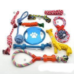 PAWS ASIA Manufacturers Direct Sale Eco Friendly Chewing Teeth Cleaning Interactive Assorted Dog Toy Set Rope