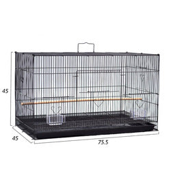 PAWS ASIA Factory Large Breeding Love Bird Cage With Tray For Parrot Canary Aviary For Sale