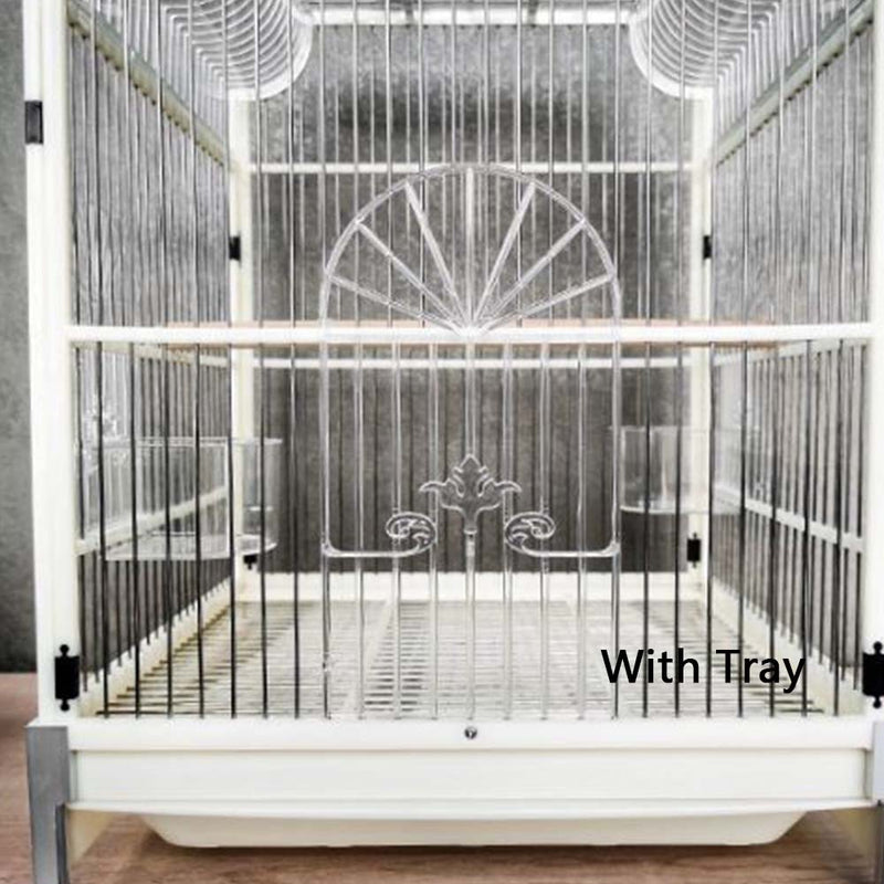 PAWS ASIA Manufacturers Stainless Steel Wire Gold Big Fancy Bird Cage Canary Aviary For Sale