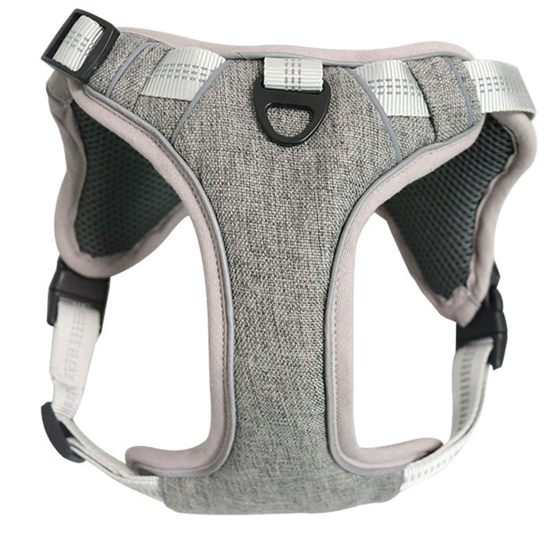 PAWS ASIA Manufacturers Polyester Reflective Adjustable Dog Heavy Duty Large Dog Pet Harnesses