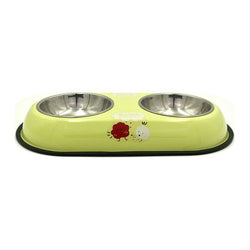 PAWS ASIA AliExpress New High Quality Outdoor Multi Color Fancy Patterned Pet Double Dog Bowls15